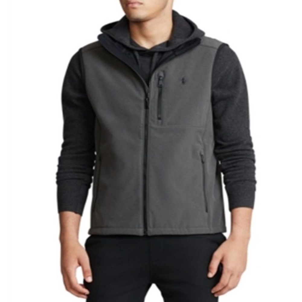 Ralph Lauren Men's Unlined Gray Vest Size 2XB